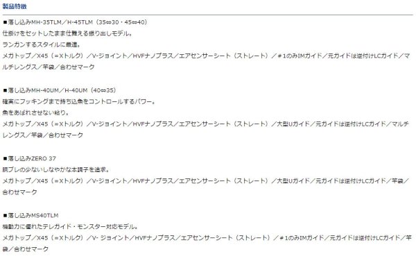 画像3: ダイワ ブラックジャックスナイパー落とし込み MS40TLM・R (3)