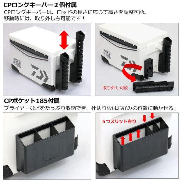 画像2: ダイワ クールラインα SU 2500 GF レッド (2)
