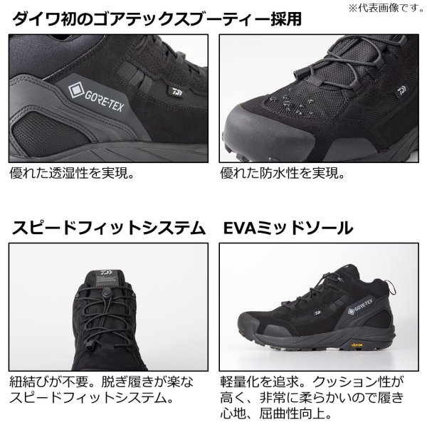 画像2: ダイワ FOGLER GORE-TEX ハイカット DS-3301G リミテッドグレー 25.0cm (2)