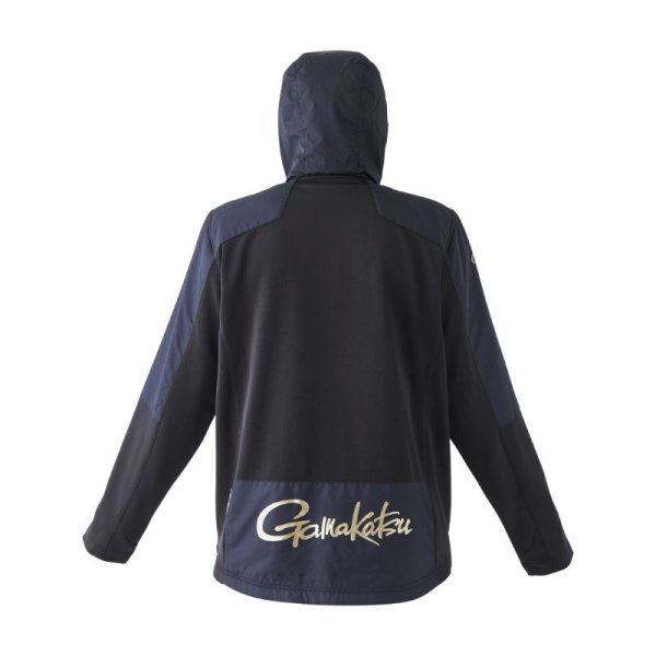 画像2: がまかつ アクティブインシュレーションパーカー GM3716 ブラック M (2)