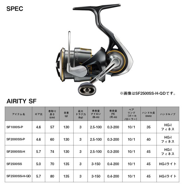 ダイワ スピニングリール 23エアリティ(AIRITY) おし ST ダイワ スピニングリール 23エアリティ(AIRITY) おし ST