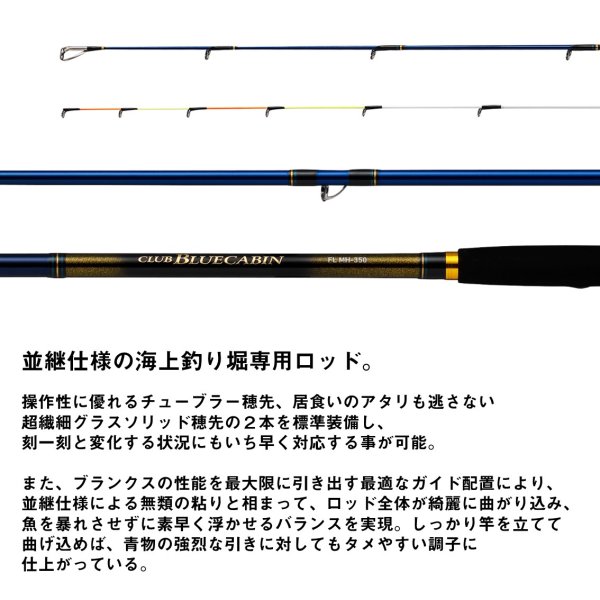 画像2: ダイワ クラブブルーキャビン FL S-300・K (2)