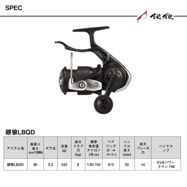 画像3: ダイワ 25銀狼 LBQD (3)