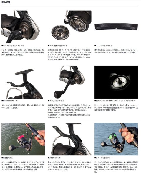 画像2: ダイワ 25銀狼 LBQD (2)