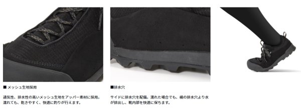 画像2: ダイワ DS-1100TG (スパイクソール)  TGロックショアシューズ ブラック 30.0 (2)