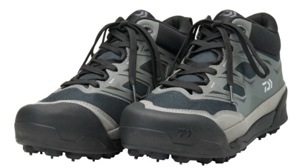 画像1: ダイワ DS-2104 (スパイクソール) フィッシングシューズ グレー 28.0 (1)