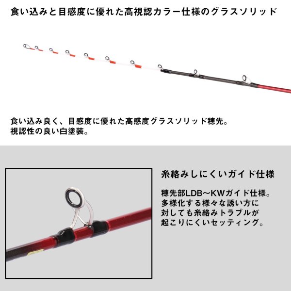 画像4: ダイワ アナリスタービシアジ M-195・J (4)