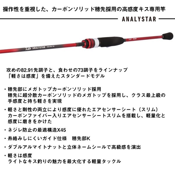 画像2: ダイワ アナリスターキス H-170・J (2)