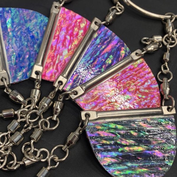 画像2: キャラマンリングＷ型 (アワビシート加工) (2)