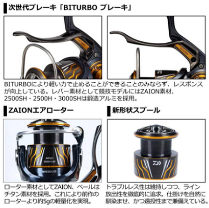 DAIWA  20インパルト3000SHーLBD(新品未使用)