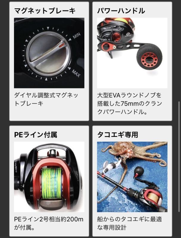 Prox バルトム オクトパス R0 Pe2号0m付き 上島釣具店