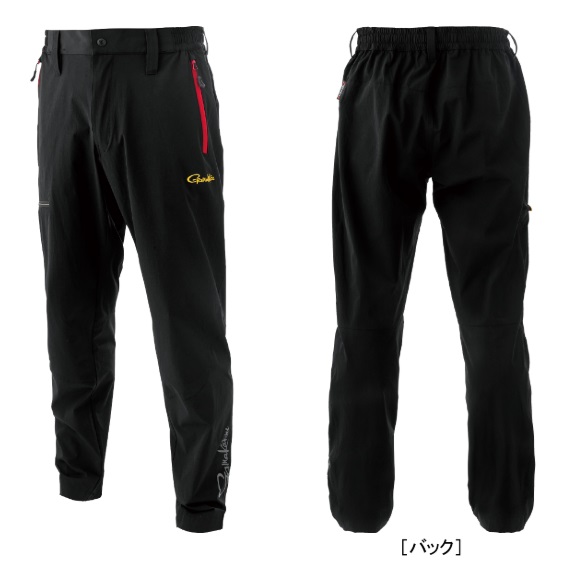 がまかつ ライトストレッチフィッシングパンツ GM3777 ブラックレッド 3L
